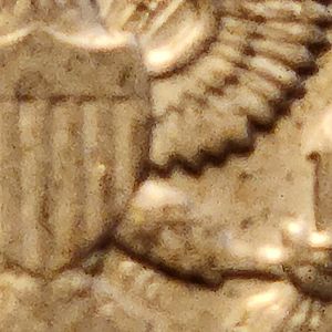 1964-d half dollar reverse right wing
