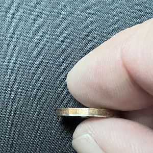 1983 P Dime side