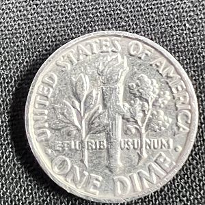 1983 P Dime Reverse
