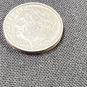 1983 P Dime rim shot