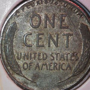 my 2nd ghost 4 steel cent ( back )