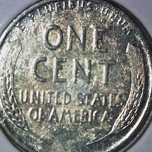 possible ri- dipped steel cent or MS? back