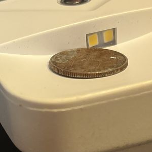 Cladding error coin edge