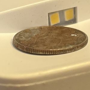 Dime edge cladding error?
