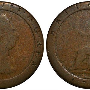 C165 1797 One Penny Cartwheel