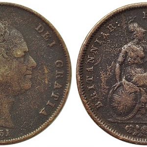 C177 1831 William IIII One Penny