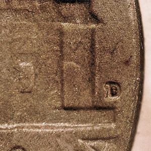 1949 D over S Jefferson Nickel