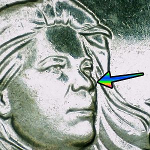 2023 Wilma Mankiller Doubled Die Reverse Variety Coin