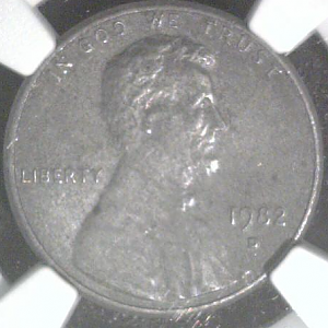 1982 D unplated
