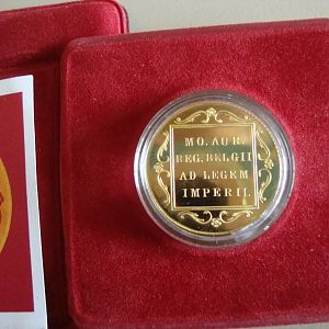 1985 Netherlands One Gold Ducat
