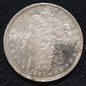 1883 O D/S Obverse