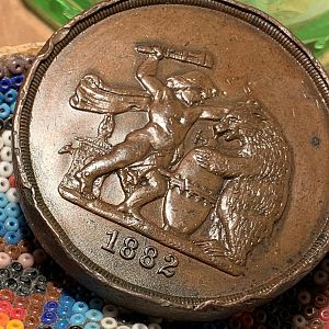 1882 John Matthews Soda Water Medal