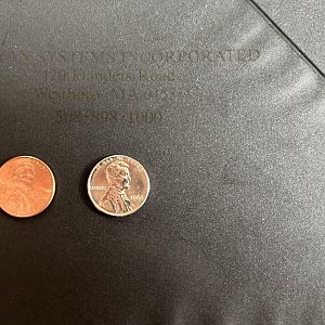Silver penny from 1960 1