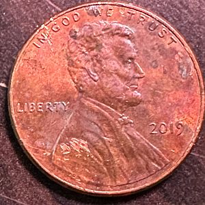2019 Lincoln penny w errors