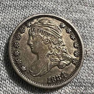 1834 Bust Dime