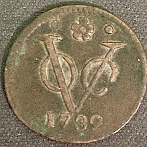 1732 VOC Duit