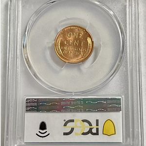 1958-D Lincoln Wheat Penny - Reverse