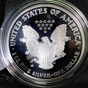 2004 West Point American Silver Eagle - Reverse
