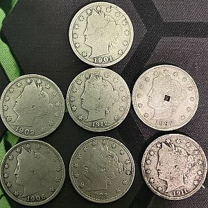Liberty Nickels