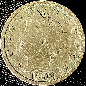 1902 Liberty Nickel - Obverse