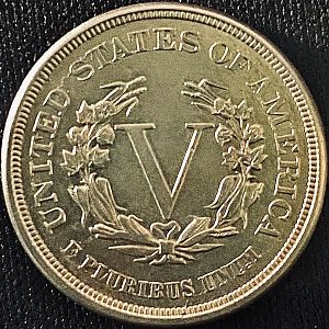 1883 Liberty Nickel - Reverse