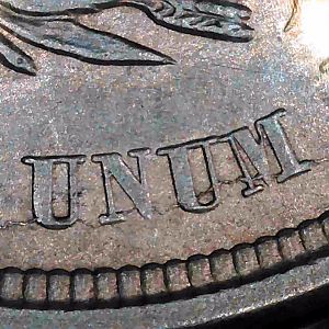 1883 Liberty Nickel Reverse Die Crack