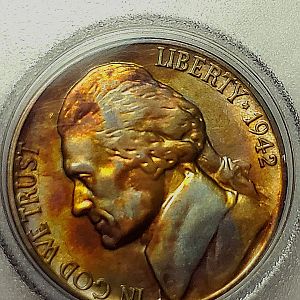 1942 S Jefferson Nickel