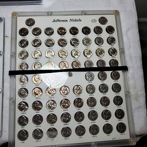 Second set of Jefferson Nickels