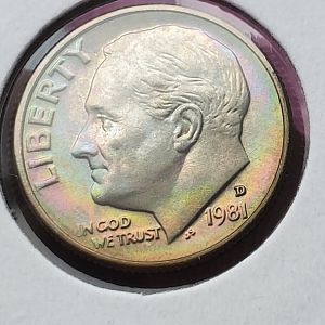 Clad 10 cent