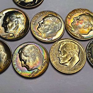 Roosevelt dime set