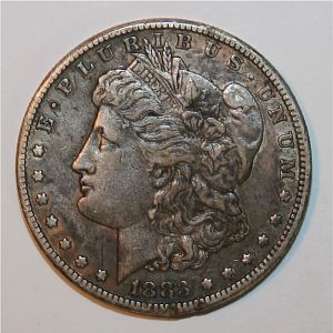 1883-CC Morgan- Reverse
