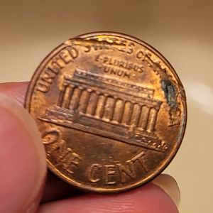 Marking on back of penny