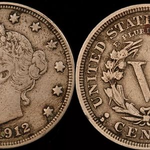1912-D Liberty Nickel