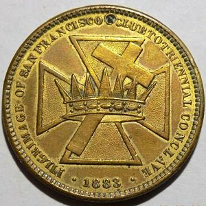 1883 Knights Templar Philadelphia to San Francisco