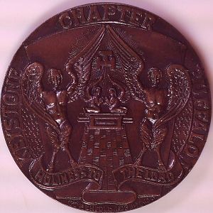 1906 Buffalo Keystone Chapter Masonic Penny