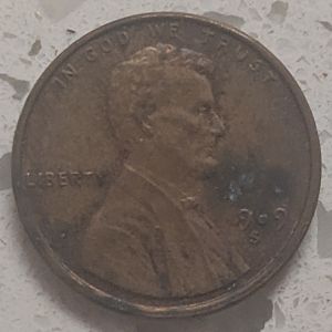 1969 S penny - front