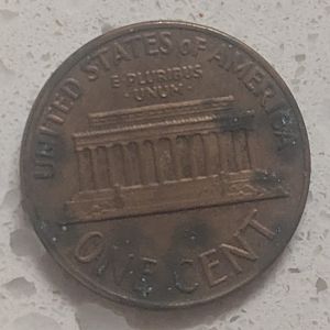 1969 S penny - back