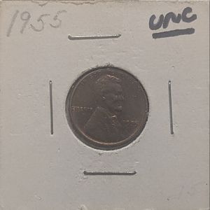 1955 penny - front
