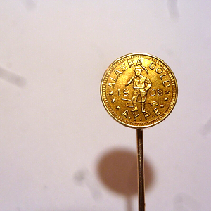 1909 Alaska-Yukon-Pacific Exposition Gold Token, Tested XRF as 14k