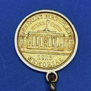 1916 McKinley One Dollar Gold Coin 22k-Morgan Reverse 1.6 grams