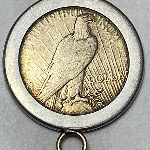 1922 Peace Dollar/ A Pendant