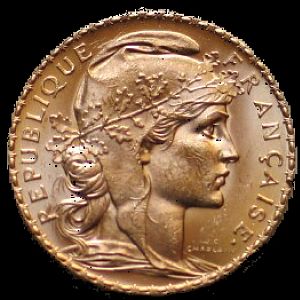 France 1911 20 Francs (obverse)