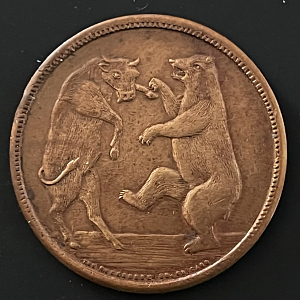 1910 Bear in Mind Token-Garber for County Treasurer Franklin Township