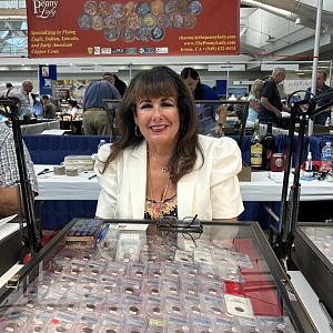 Charmy Harker at the 2026 ANA Worlds Fair of Money in Pittsburgh