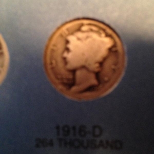 1916-D Obverse