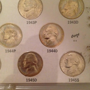 GEM War Nickel set obverse 1
