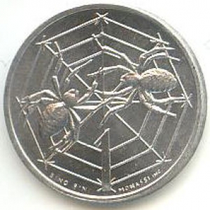 "Coins with Insects"