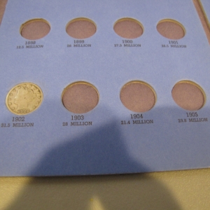 Liberty V nickel collection