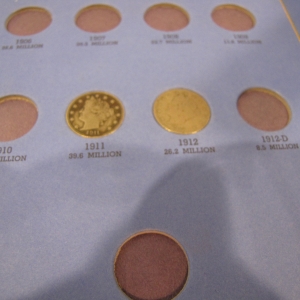 Liberty V nickel collection