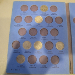 My Buffalo nickel collection